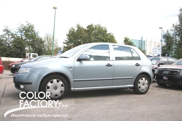 Автомобільна фарба Skoda 9151 GRIS PERLE, SEDA STONE/STONE GREY